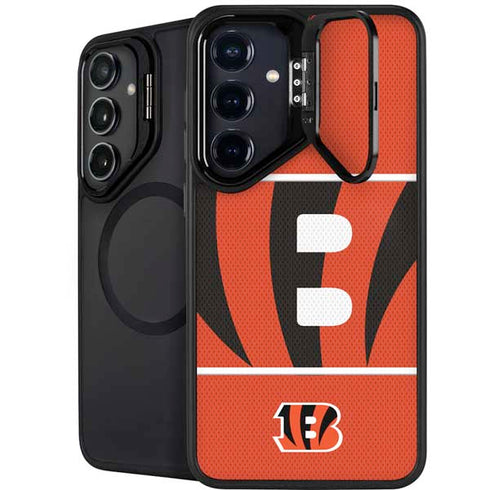 NFL Cincinnati Bengals Zone Block Galaxy S26 Plus Kickstand Case