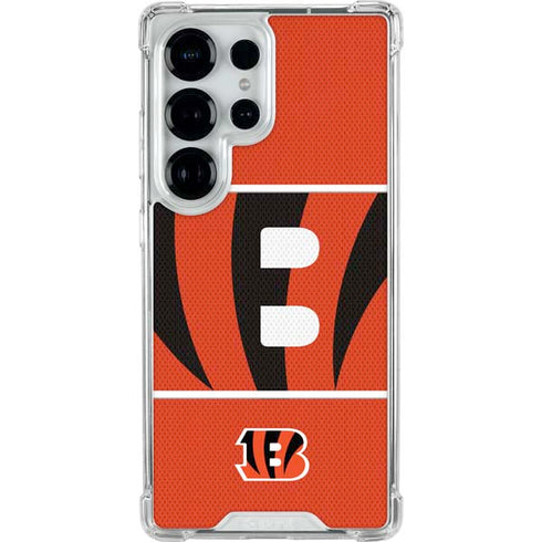 NFL Cincinnati Bengals Zone Block Galaxy S26 Ultra Clear Case