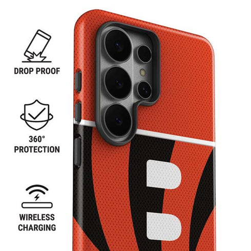 NFL Cincinnati Bengals Zone Block Galaxy S26 Ultra Impact Case