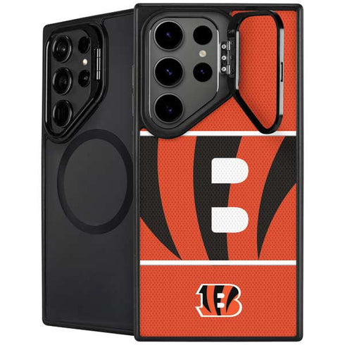 NFL Cincinnati Bengals Zone Block Galaxy S26 Ultra Kickstand Case