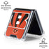 NFL Cincinnati Bengals Zone Block Galaxy Z Flip6 Clear Case