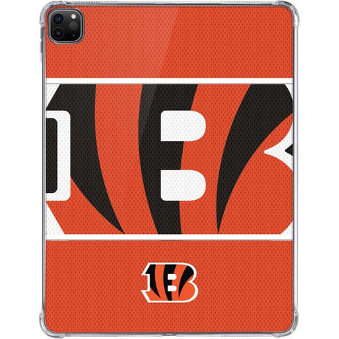 NFL Cincinnati Bengals Zone Block iPad Pro 11in (2024) Clear Case