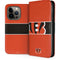 NFL Cincinnati Bengals Zone Block iPhone 14 Pro Folio Case