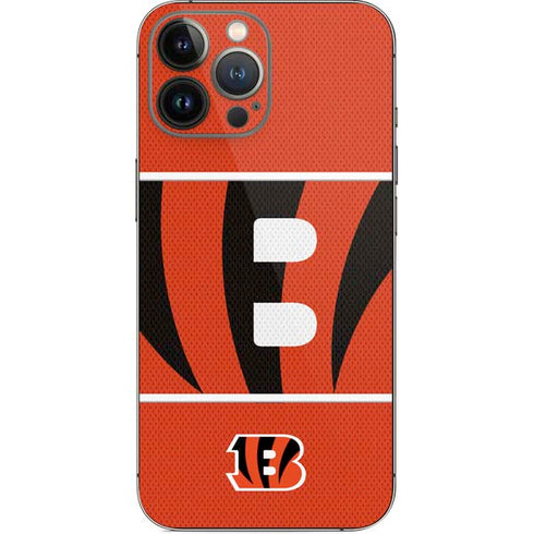 NFL Cincinnati Bengals Zone Block iPhone 15 Pro Max Skin