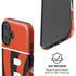 NFL Cincinnati Bengals Zone Block iPhone 16 Magsafe Impact Case