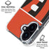 NFL Cincinnati Bengals Zone Block iPhone 16 Plus Clear Case