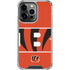 NFL Cincinnati Bengals Zone Block iPhone 16 Pro Clear Case