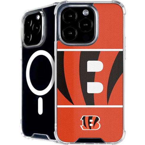 NFL Cincinnati Bengals Zone Block iPhone 16 Pro MagSafe Case
