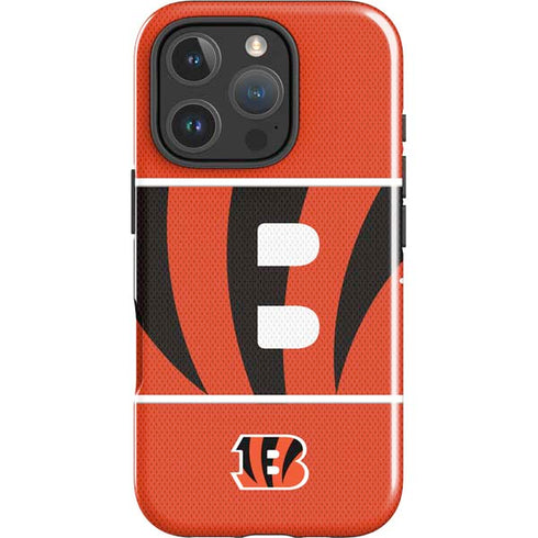 NFL Cincinnati Bengals Zone Block iPhone 16 Pro Max Impact Case