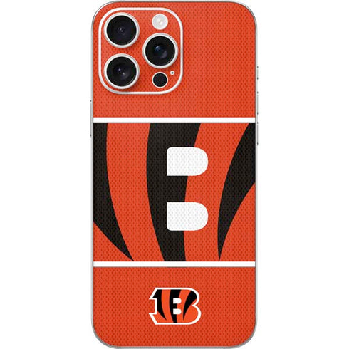 NFL Cincinnati Bengals Zone Block iPhone 16 Pro Max Skin