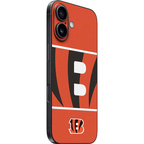 NFL Cincinnati Bengals Zone Block iPhone 16 Skin