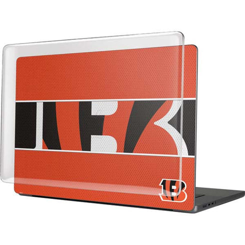NFL Cincinnati Bengals Zone Block MacBook Cases