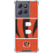NFL Cincinnati Bengals Zone Block Moto G Stylus 5G (2025) Clear Case