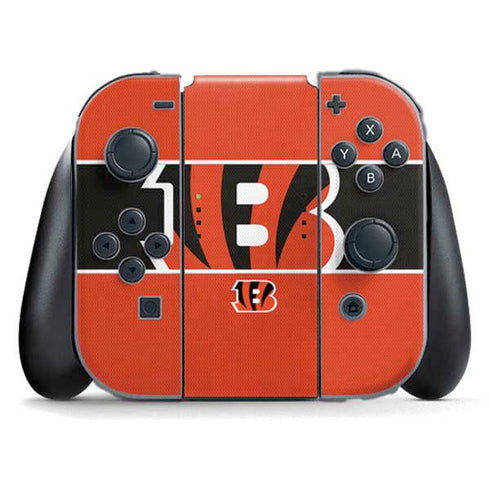 NFL Cincinnati Bengals Zone Block Nintendo Skins