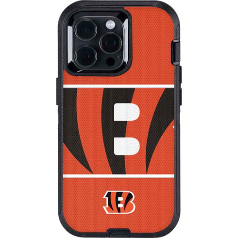 NFL Cincinnati Bengals Zone Block Otterbox Defender iPhone Skin