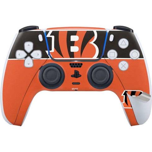 NFL Cincinnati Bengals Zone Block PS5 Pro Bundle Skin