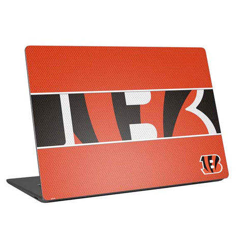 NFL Cincinnati Bengals Zone Block Laptop Skins