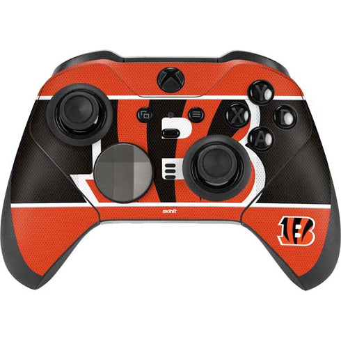 NFL Cincinnati Bengals Zone Block Xbox Elite Wireless Controller Series 2 Skin