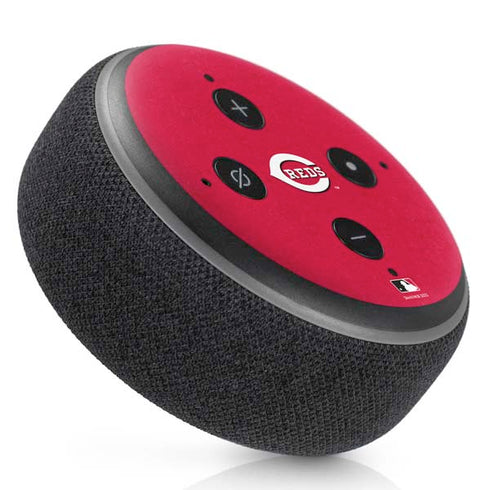 MLB Cincinnati Reds - Solid Distressed Amazon Echo Dot Skin