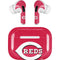MLB Cincinnati Reds - Solid Distressed AirPods Skins