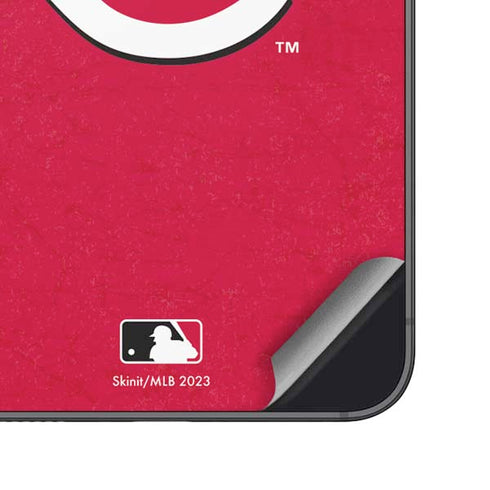 MLB Cincinnati Reds - Solid Distressed Galaxy A16 5G Skin