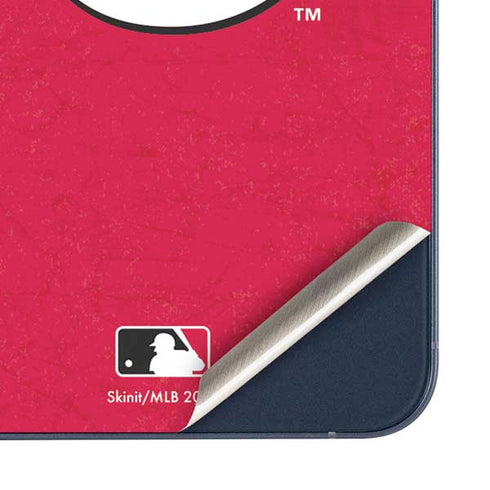MLB Cincinnati Reds - Solid Distressed Galaxy A35 5G Skin