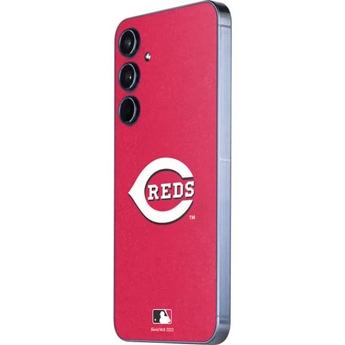 MLB Cincinnati Reds - Solid Distressed Galaxy A36 5G Skin