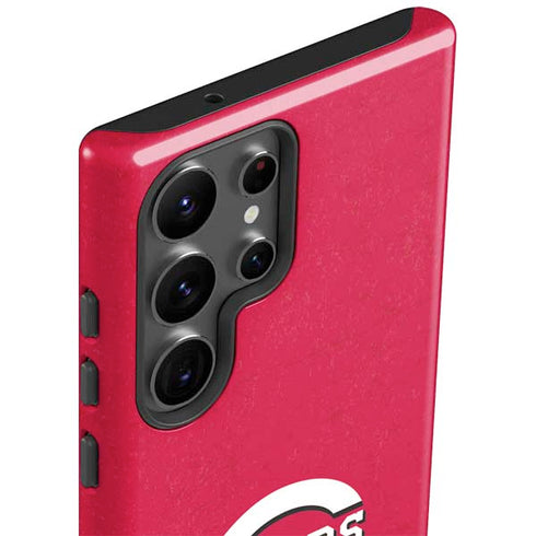 MLB Cincinnati Reds - Solid Distressed Galaxy S23 Ultra Pro Case