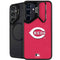 MLB Cincinnati Reds - Solid Distressed Galaxy S24 FE Kickstand Case