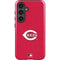 MLB Cincinnati Reds - Solid Distressed Galaxy S25 Impact Case