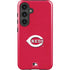 MLB Cincinnati Reds - Solid Distressed Galaxy S25 Plus Impact Case