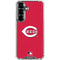 MLB Cincinnati Reds - Solid Distressed Galaxy S26 Plus Clear Case