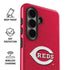 MLB Cincinnati Reds - Solid Distressed Galaxy S26 Plus Impact Case