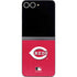 MLB Cincinnati Reds - Solid Distressed Galaxy Z Flip6 Skin