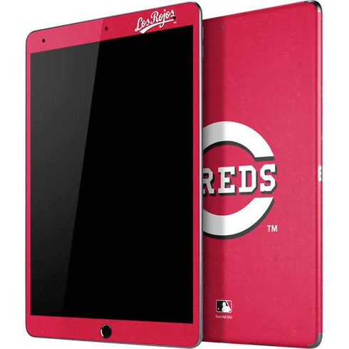 MLB Cincinnati Reds - Solid Distressed iPad Skins
