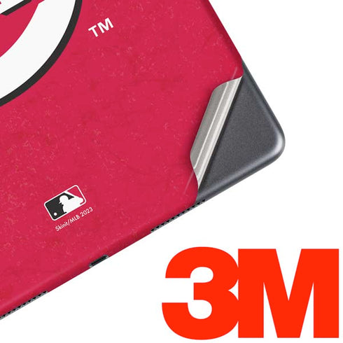 MLB Cincinnati Reds - Solid Distressed iPad Skins