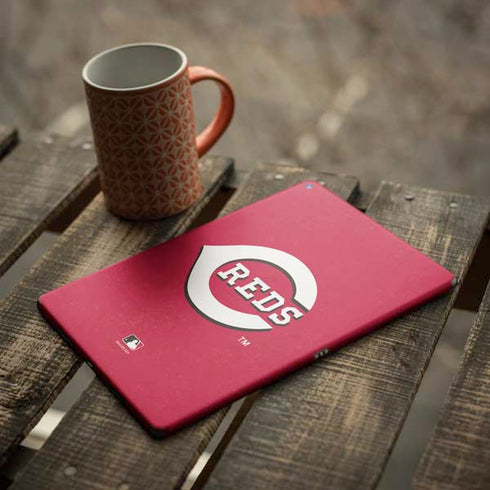 MLB Cincinnati Reds - Solid Distressed iPad Skins