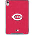 MLB Cincinnati Reds - Solid Distressed iPad 11th Gen (2025) Clear Case