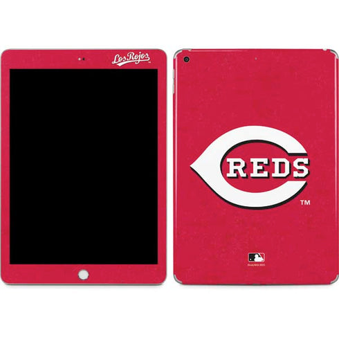 MLB Cincinnati Reds - Solid Distressed Apple iPad Skin