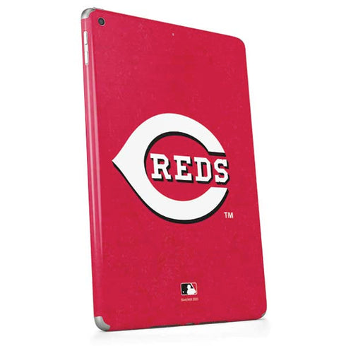MLB Cincinnati Reds - Solid Distressed Apple iPad Skin