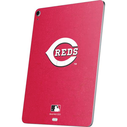MLB Cincinnati Reds - Solid Distressed Apple iPad Air Skin