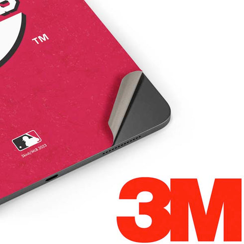 MLB Cincinnati Reds - Solid Distressed Apple iPad Pro Skin