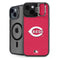 MLB Cincinnati Reds - Solid Distressed iPhone 13 Kickstand Case