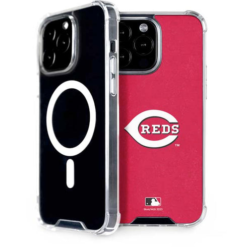 MLB Cincinnati Reds - Solid Distressed iPhone Cases