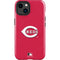 MLB Cincinnati Reds - Solid Distressed iPhone 15 Impact Case