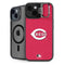 MLB Cincinnati Reds - Solid Distressed iPhone 15 Plus Kickstand Case