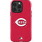 MLB Cincinnati Reds - Solid Distressed iPhone 15 Pro Impact Case