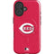 MLB Cincinnati Reds - Solid Distressed iPhone 16 Magsafe Impact Case
