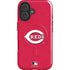 MLB Cincinnati Reds - Solid Distressed iPhone 16 Magsafe Impact Case