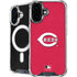 MLB Cincinnati Reds - Solid Distressed iPhone 16 Plus MagSafe Case